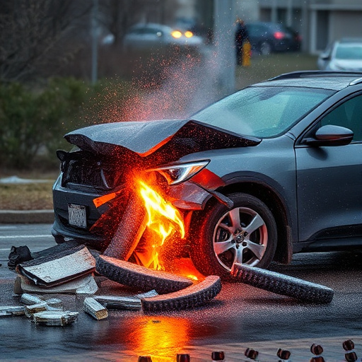 car crash damage