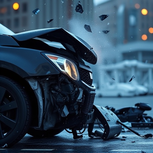 car crash damage