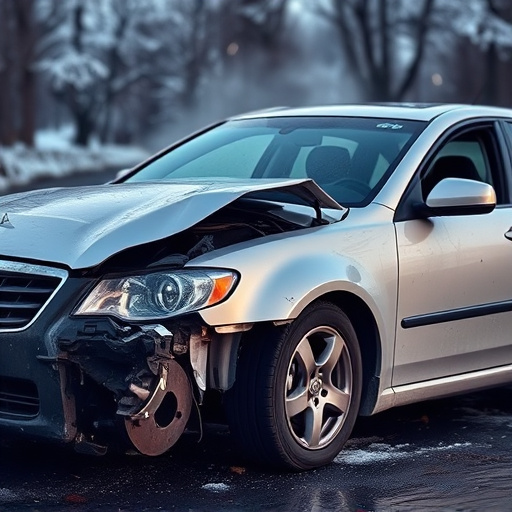 car crash damage