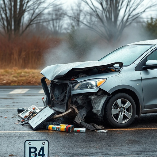 car crash damage
