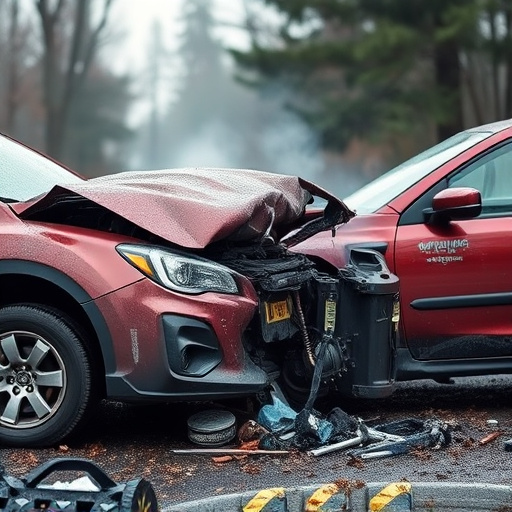 car crash damage