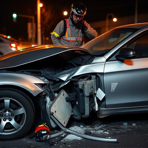 car crash damage