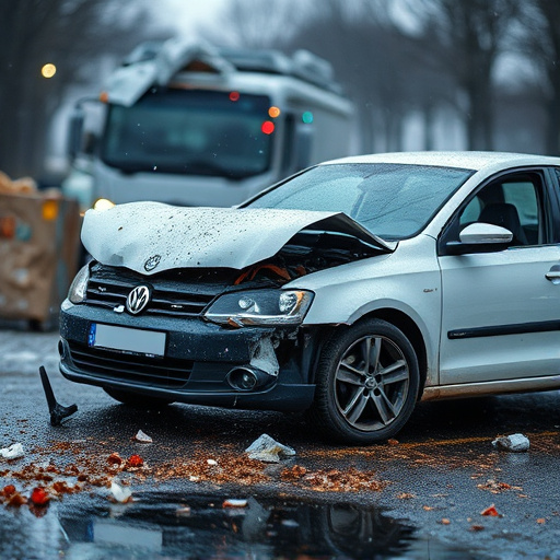 car crash damage
