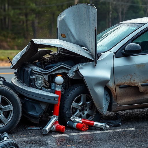 car crash damage
