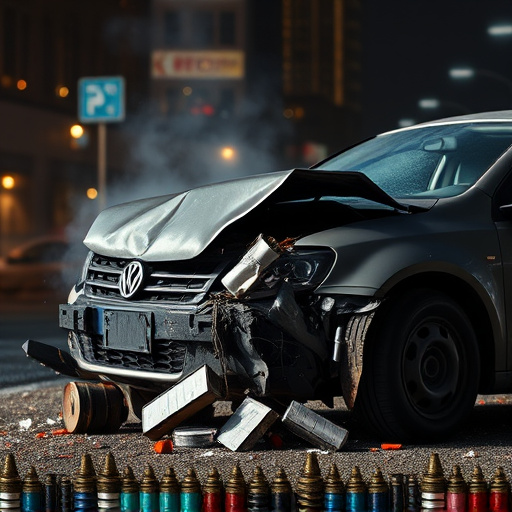 car crash damage