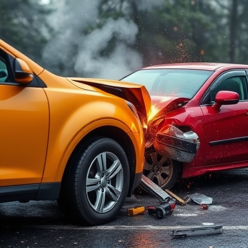 car crash damage