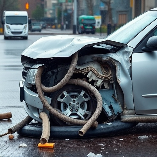 car crash damage