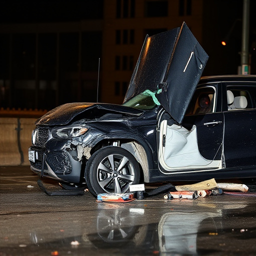 car crash damage