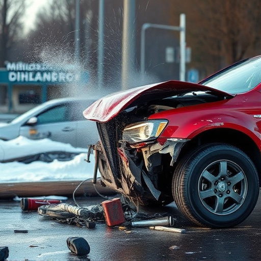 car crash damage