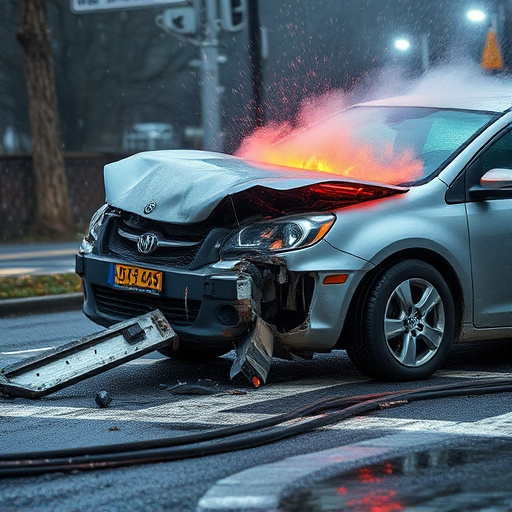 car crash damage