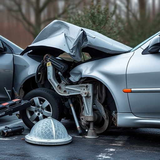 car crash damage