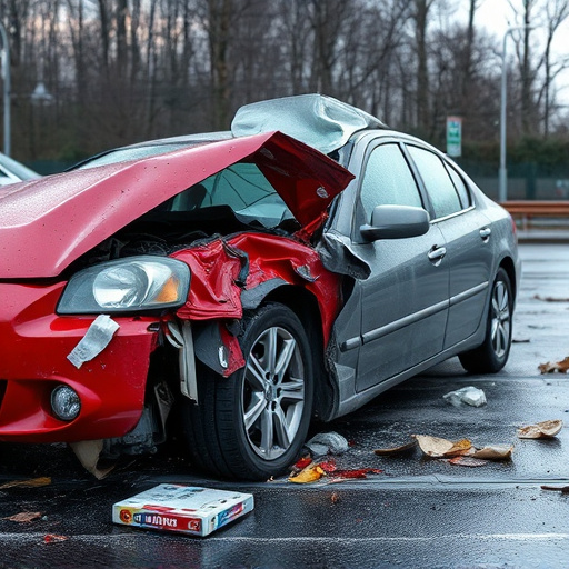 car crash damage