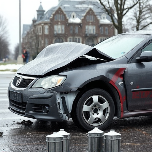 car crash damage