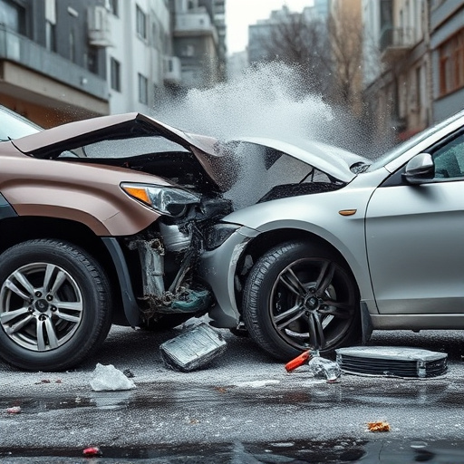 car crash damage