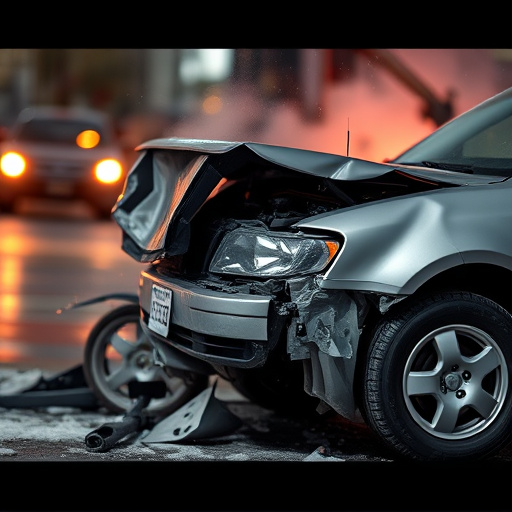 car crash damage