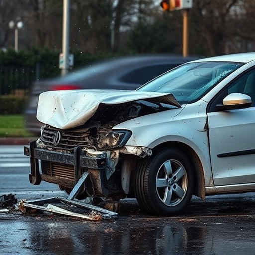 car crash damage