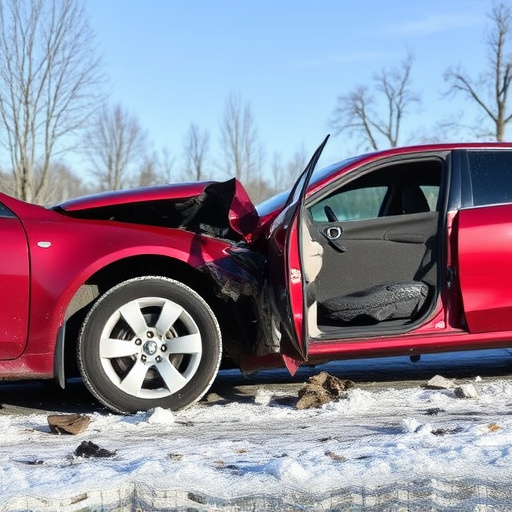 car crash damage