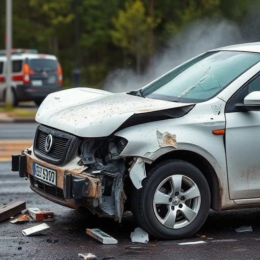 car crash damage