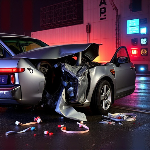 car crash damage