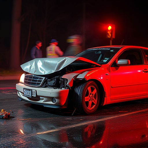 car crash damage