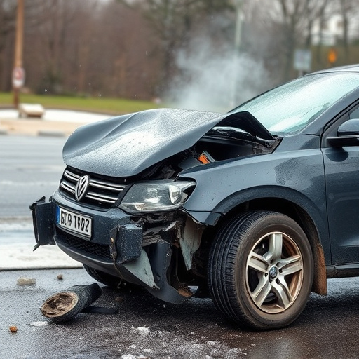 car crash damage