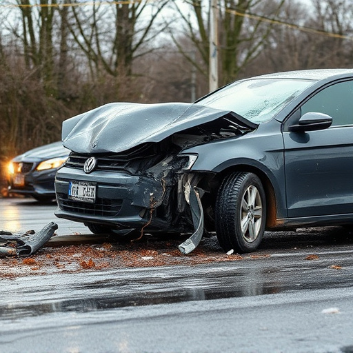 car crash damage