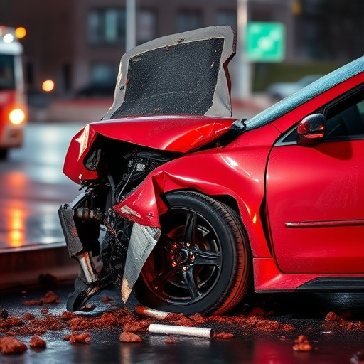 car crash damage