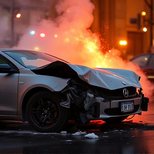 car crash damage