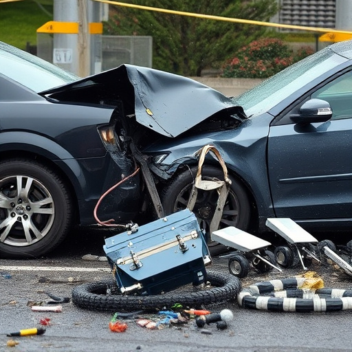 car crash damage