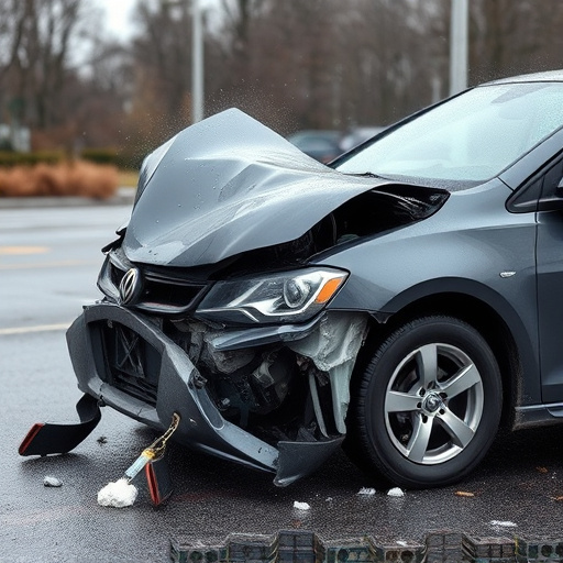 car crash damage