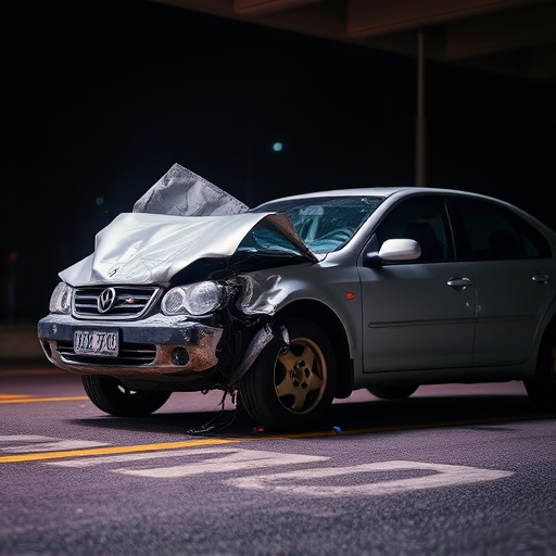 car crash damage