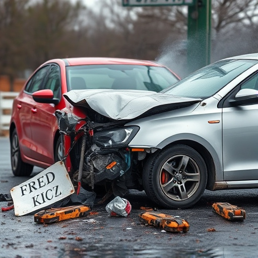 car crash damage
