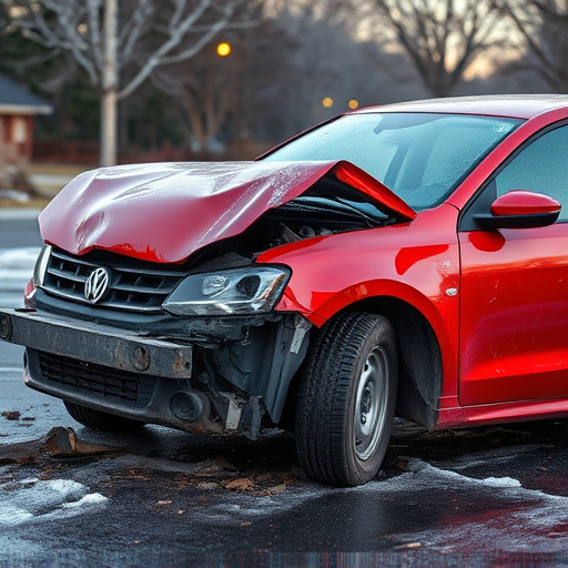 car crash damage