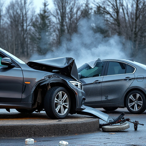 car crash damage