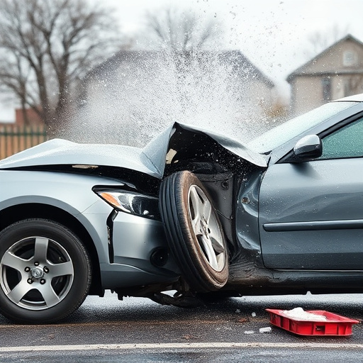 car crash damage