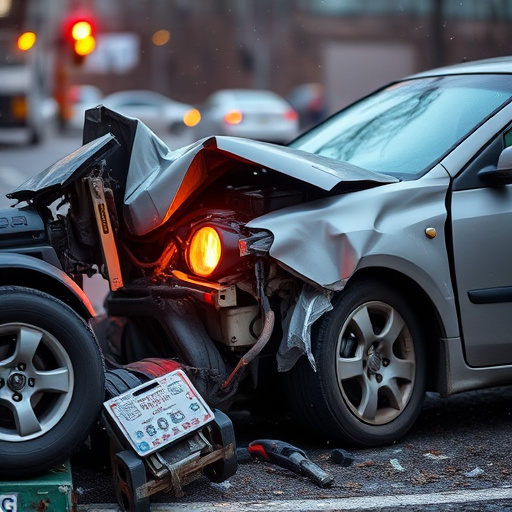 car crash damage