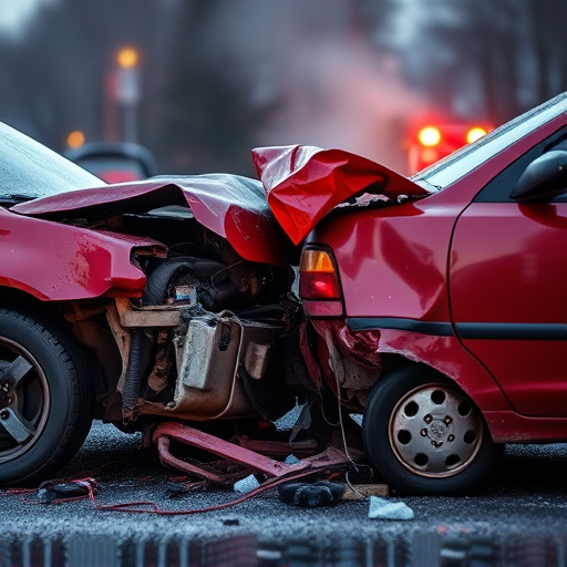 car crash damage