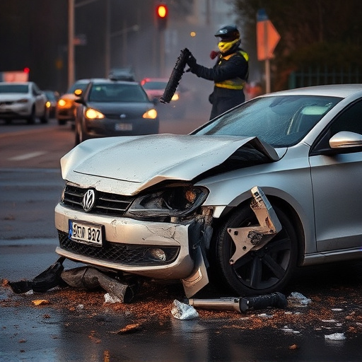 car crash damage