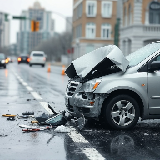 car crash damage