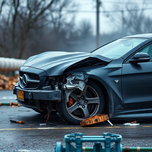 car crash damage