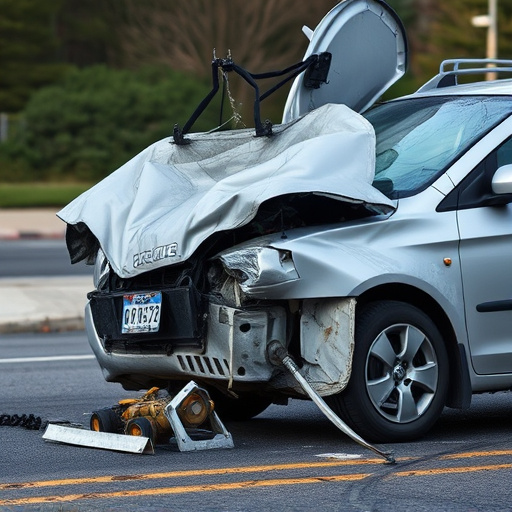 car crash damage