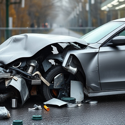 car crash damage