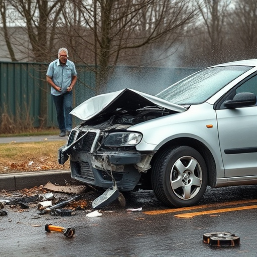 car crash damage