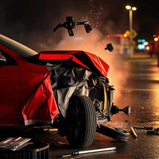 car crash damage