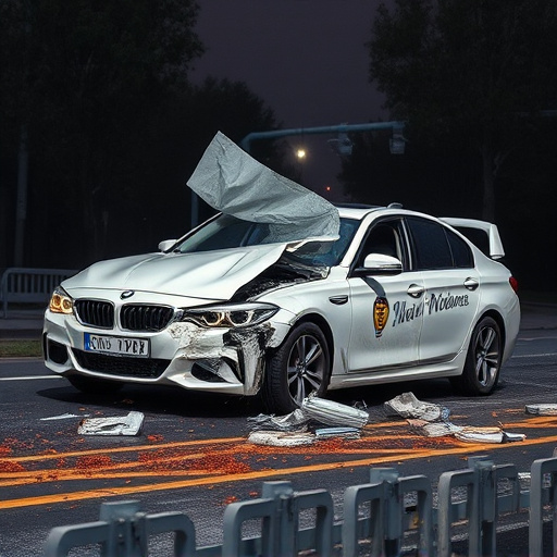 car crash damage