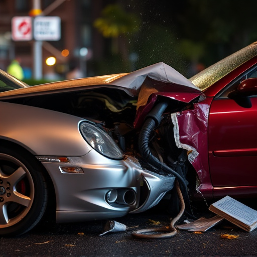 car crash damage