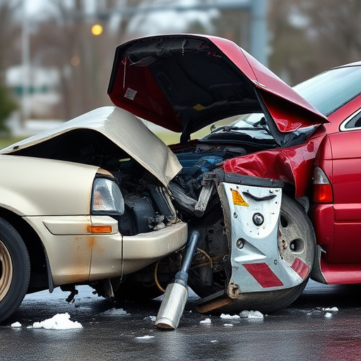 car crash damage