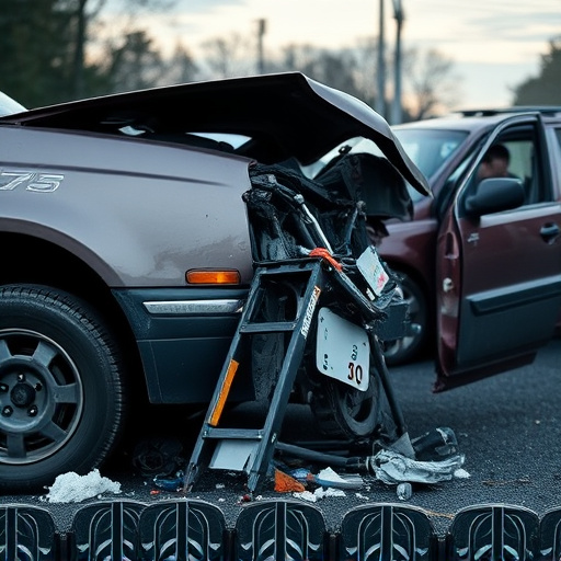 car crash damage