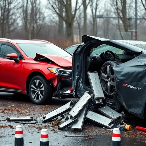 car crash damage