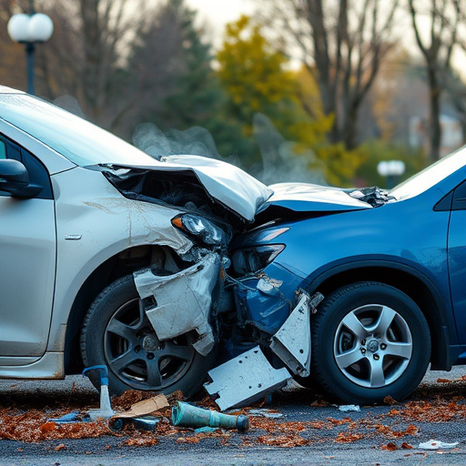 car crash damage